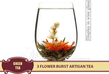 3 Flower Burst Artisan Tea