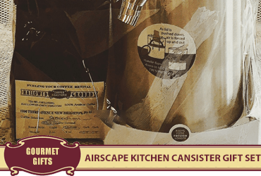 AirScape Kitchen Canister Gift Set - Hallowed Grounds