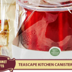 TeaScape Kitchen Canister Gift Set